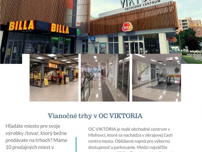 Vianočné trhy vo VIKTORII