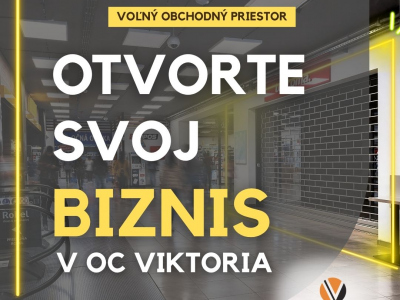 OTVORTE SVOJ BIZNIS V OC VIKTORIA