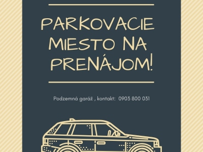 Parkovacie miesto